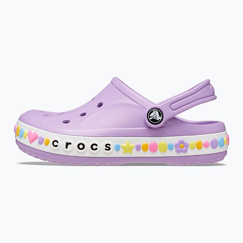 Детски джапанки Crocs Bayaband Charm Band Clogs orchid 11