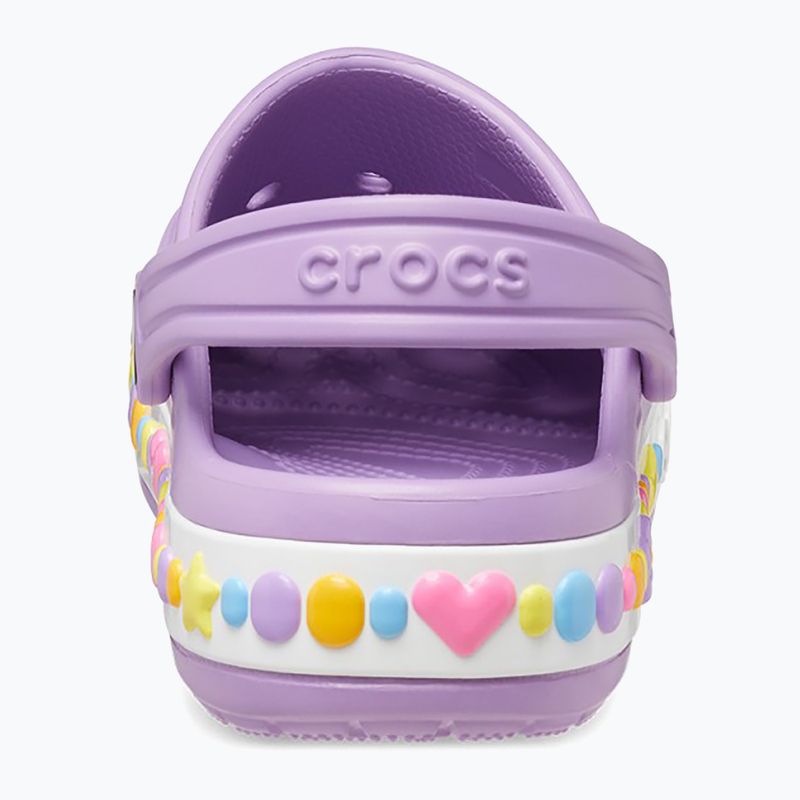 Детски джапанки Crocs Bayaband Charm Band Clogs orchid 12