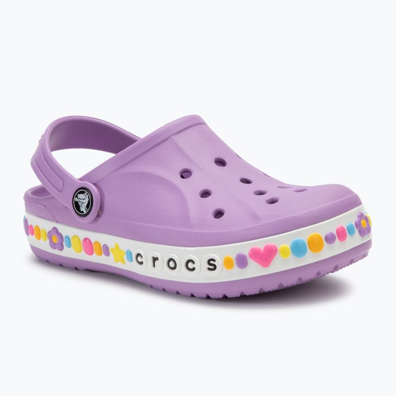 Детски джапанки Crocs Bayaband Charm Band Clogs orchid 2