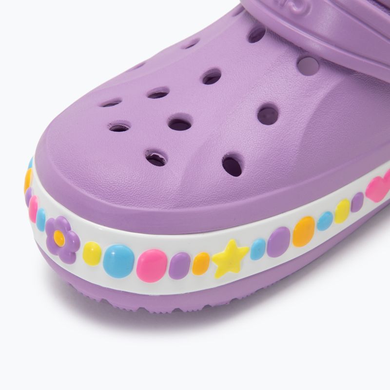 Детски джапанки Crocs Bayaband Charm Band Clogs orchid 8
