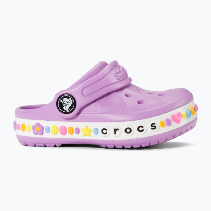 Детски джапанки Crocs Bayaband Charm Band Clog Toddler orchid 3