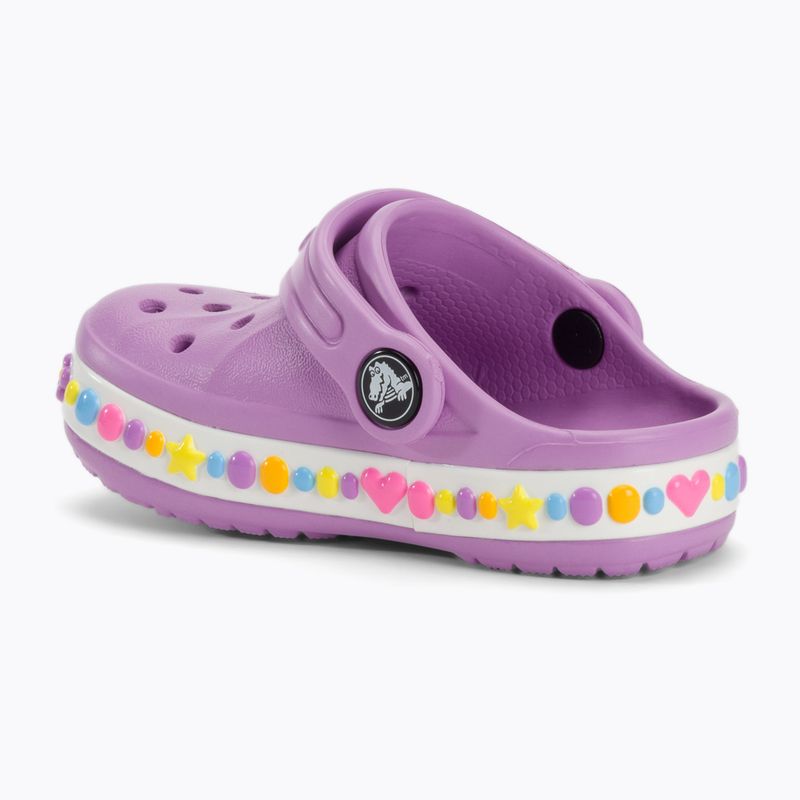 Детски джапанки Crocs Bayaband Charm Band Clog Toddler orchid 4