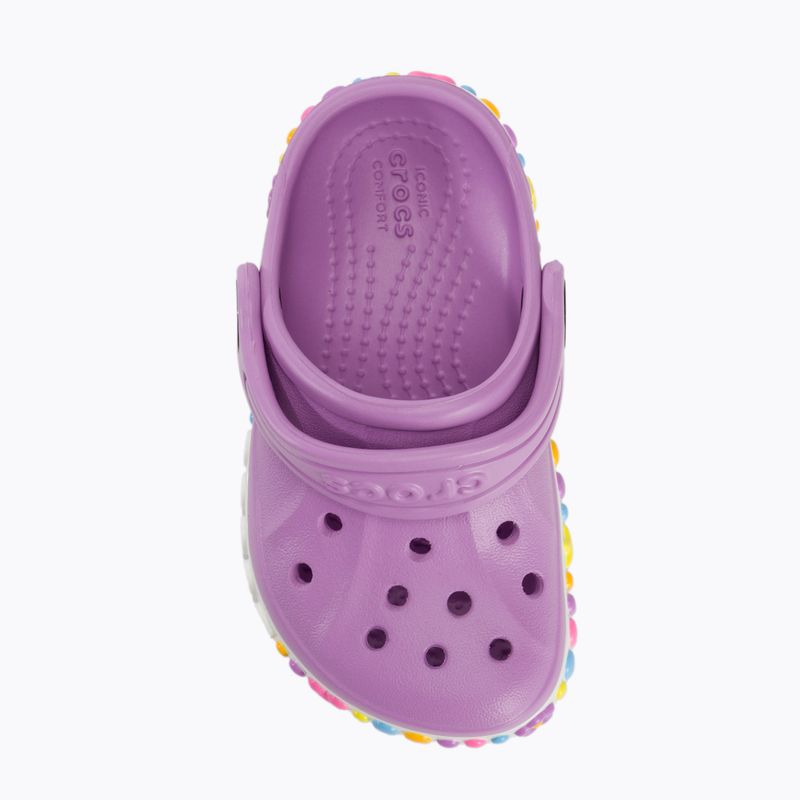 Детски джапанки Crocs Bayaband Charm Band Clog Toddler orchid 6