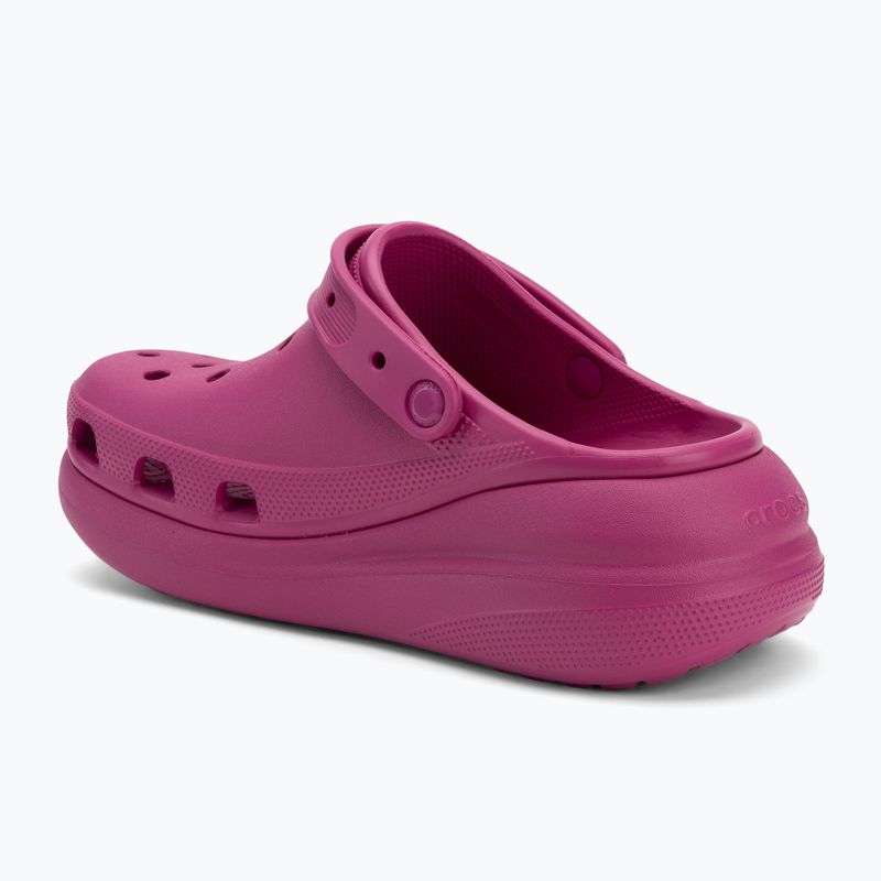 Crocs Classic Crush Clog fuchsia забавни джапанки 4
