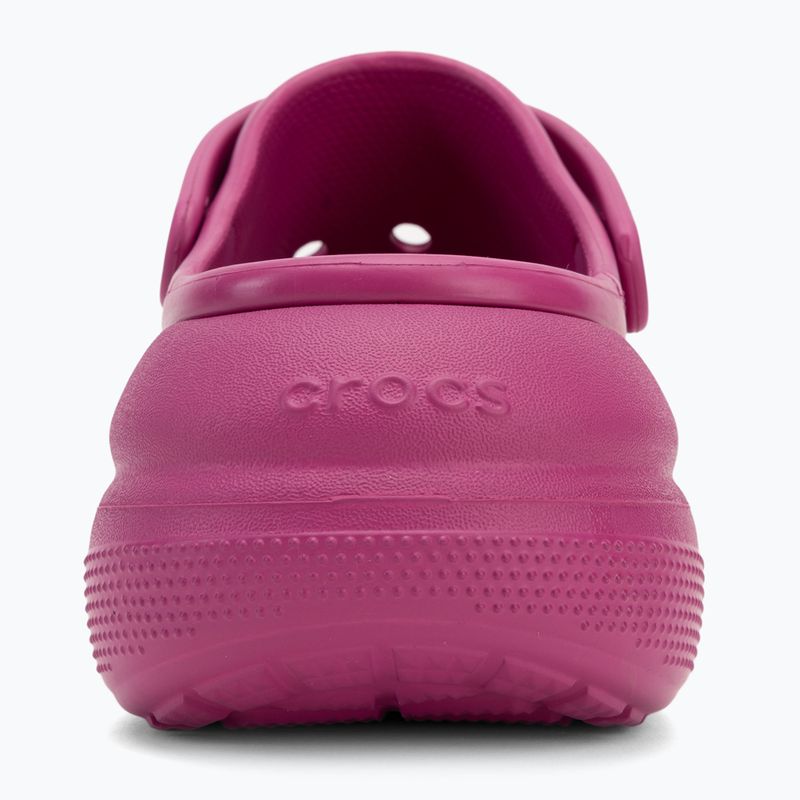 Crocs Classic Crush Clog fuchsia забавни джапанки 7