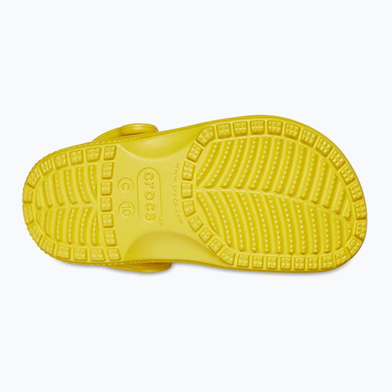 Детски джапанки Crocs Classic Clog Toddler sunflower 14