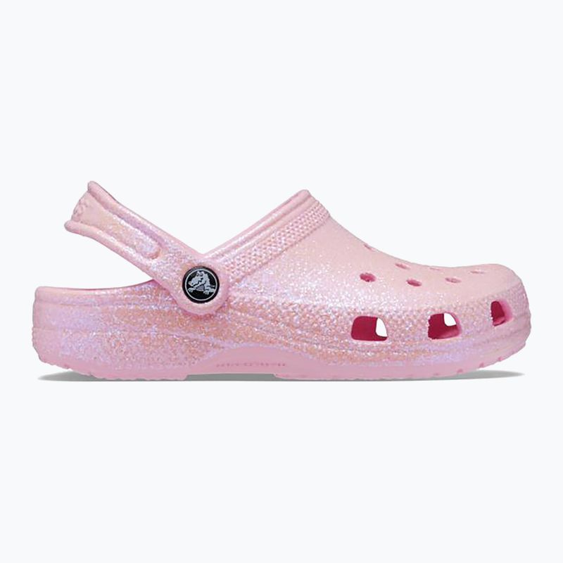 Детски чехли Crocs Classic Glitter Clog flamingo 10