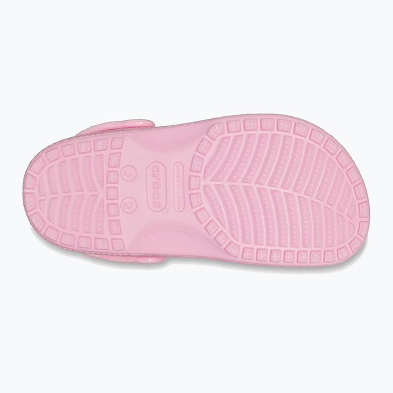 Детски джапанки Crocs Classic Glitter Clog flamingo 14