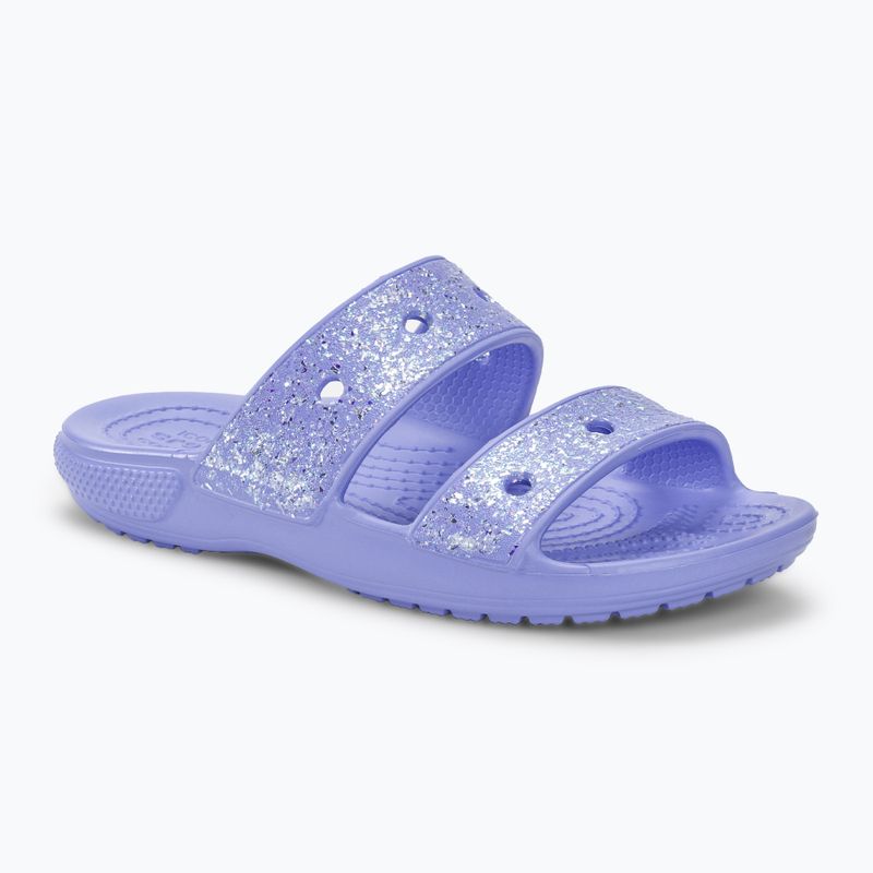 Детски джапанки Crocs Classic Crocs Glitter moon jelly