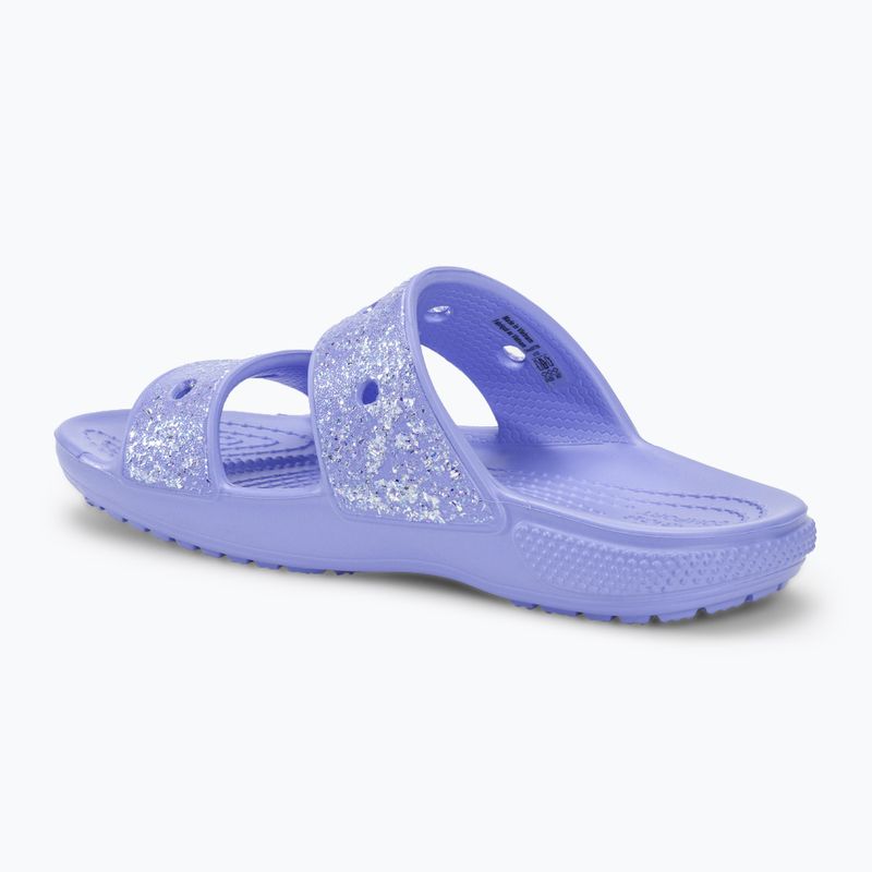 Детски чехли Crocs Classic Crocs Glitter moon jelly 3