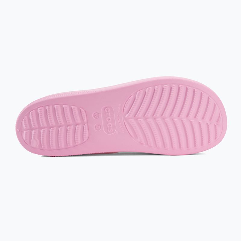 Дамски чехли Crocs Classic Platform flamingo 4