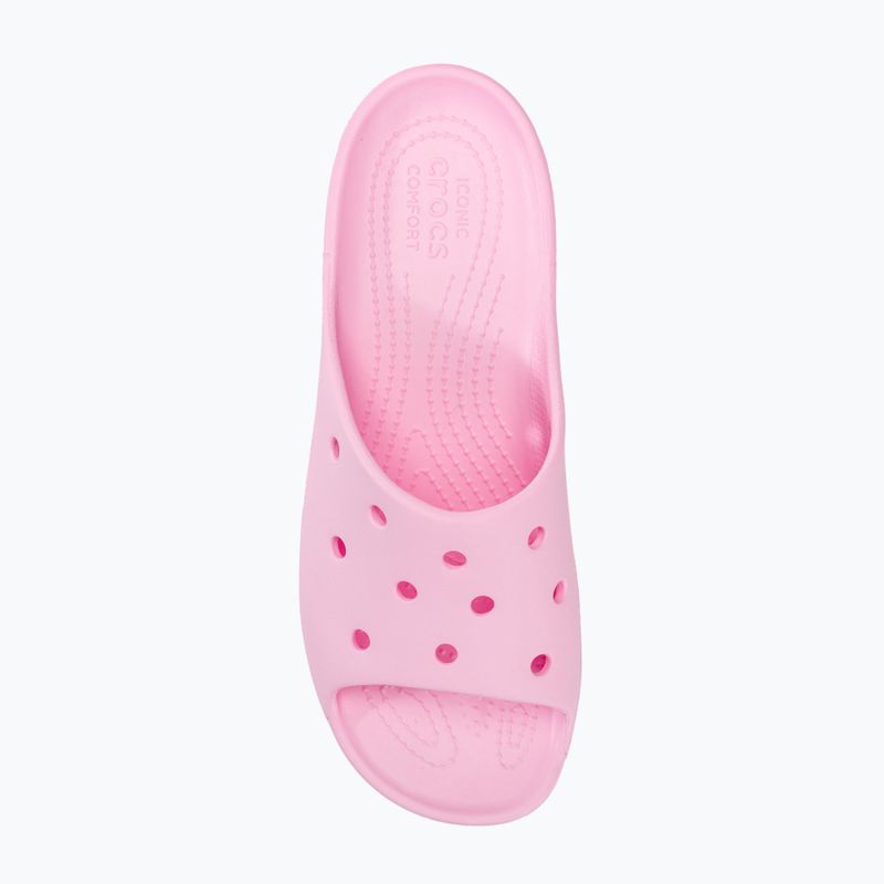 Дамски чехли Crocs Classic Platform flamingo 5