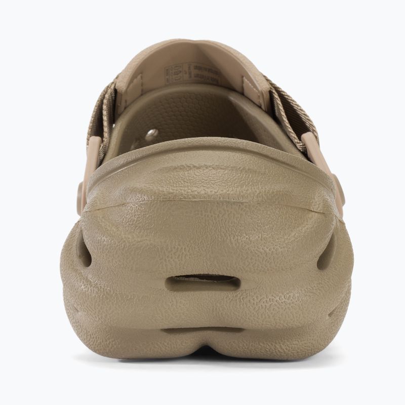 Детски джапанки Crocs Echo Clog khaki 7