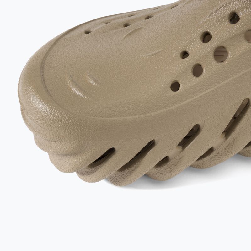 Детски джапанки Crocs Echo Clog khaki 8