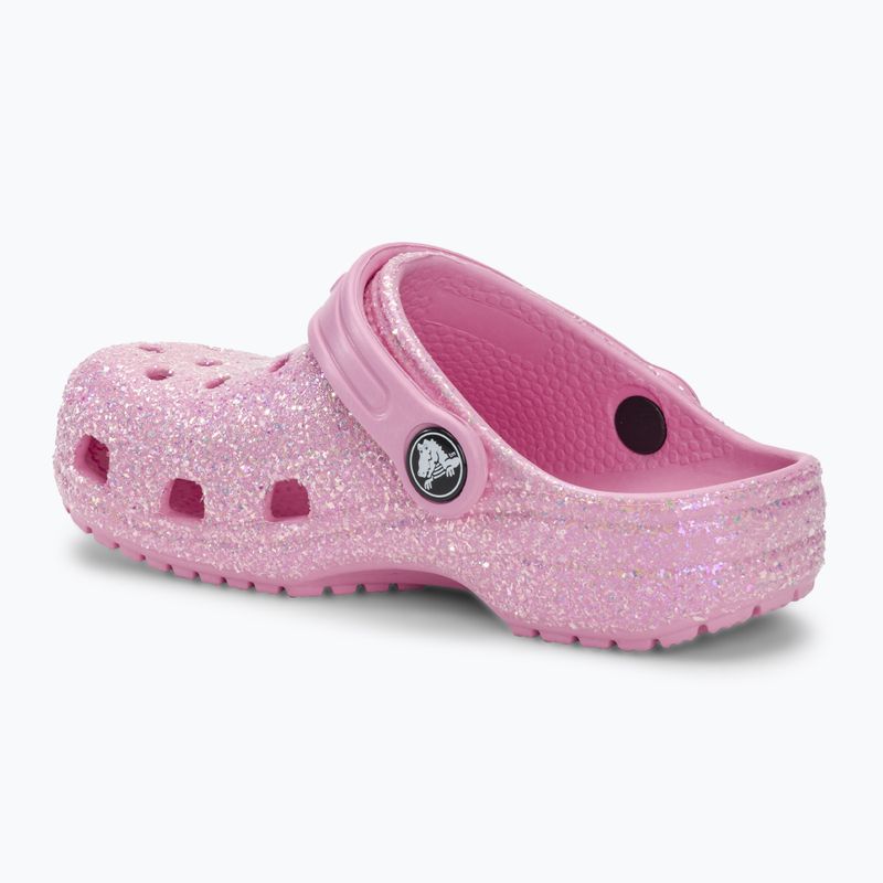 Детски чехли Crocs Classic Glitter Clog T flamingo 4