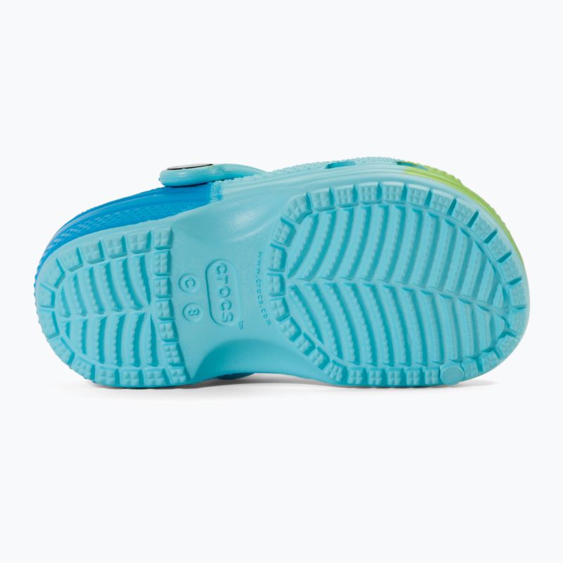 Детски джапанки Crocs Classic Ombre Clog Toddler arctic/multi 5