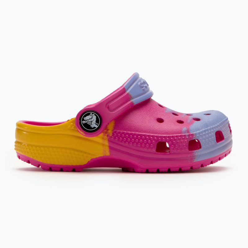 Детски джапанки Crocs Classic Ombre Clog Toddler juice/multi 3