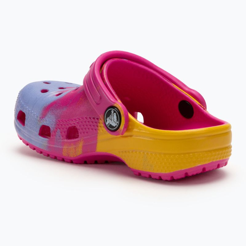 Детски джапанки Crocs Classic Ombre Clog Toddler juice/multi 4