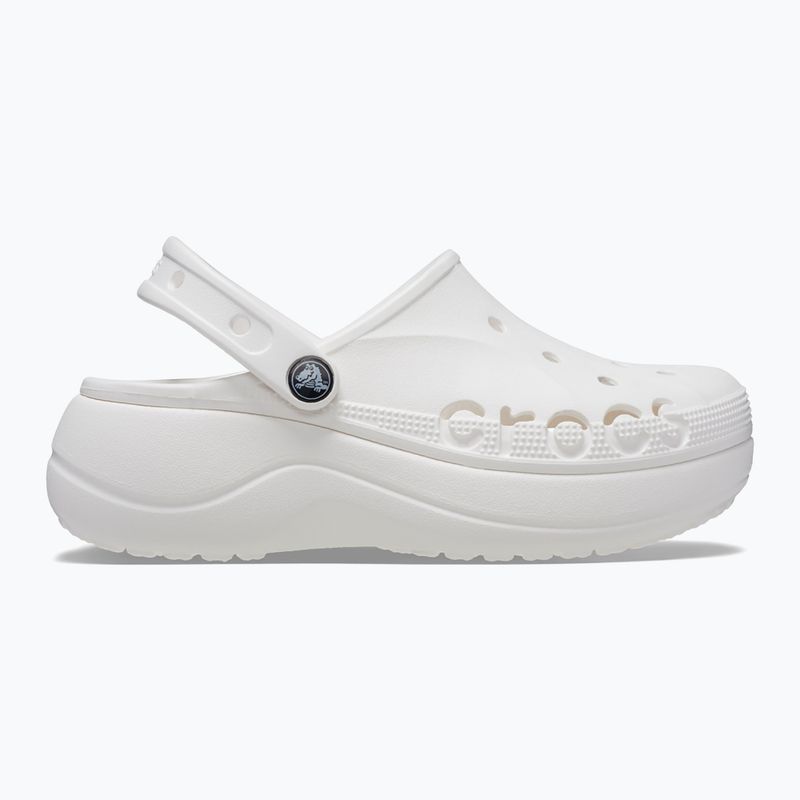 Crocs Baya Platform Clog white 10