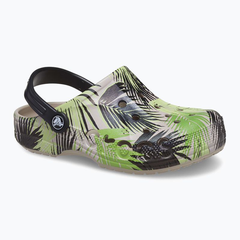 Младежки джапанки Crocs Baya Seasonal Printed Clog cobblestone/tropical 9