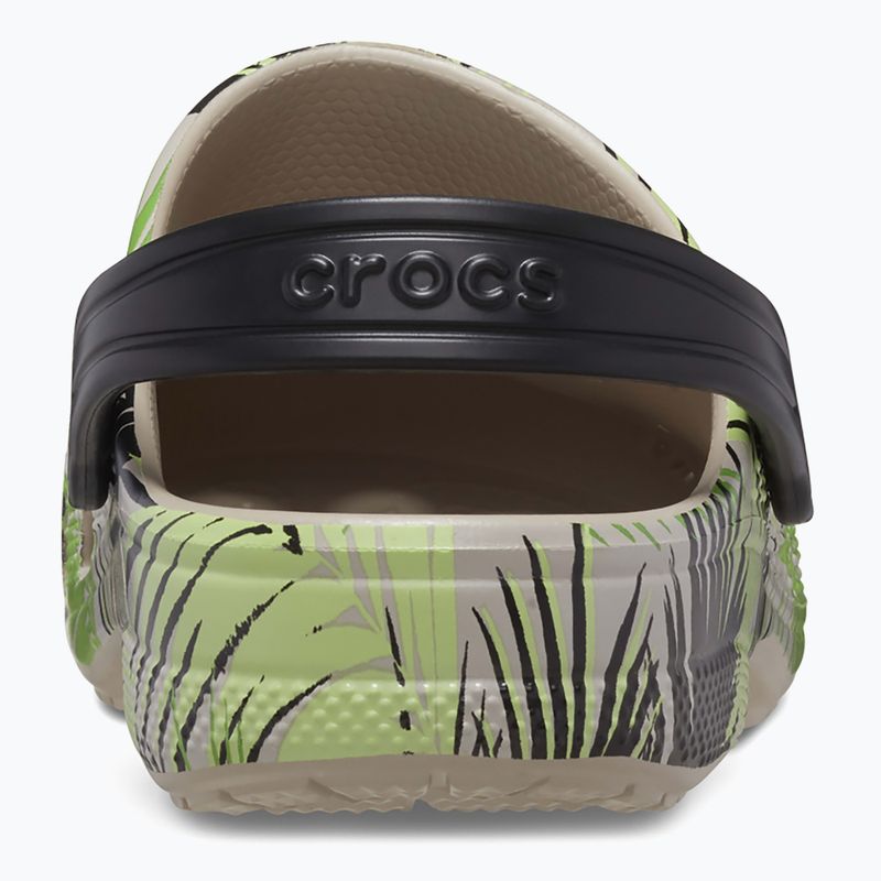 Младежки джапанки Crocs Baya Seasonal Printed Clog cobblestone/tropical 11