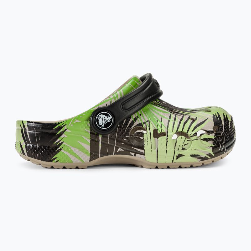 Младежки джапанки Crocs Baya Seasonal Printed Clog cobblestone/tropical 3