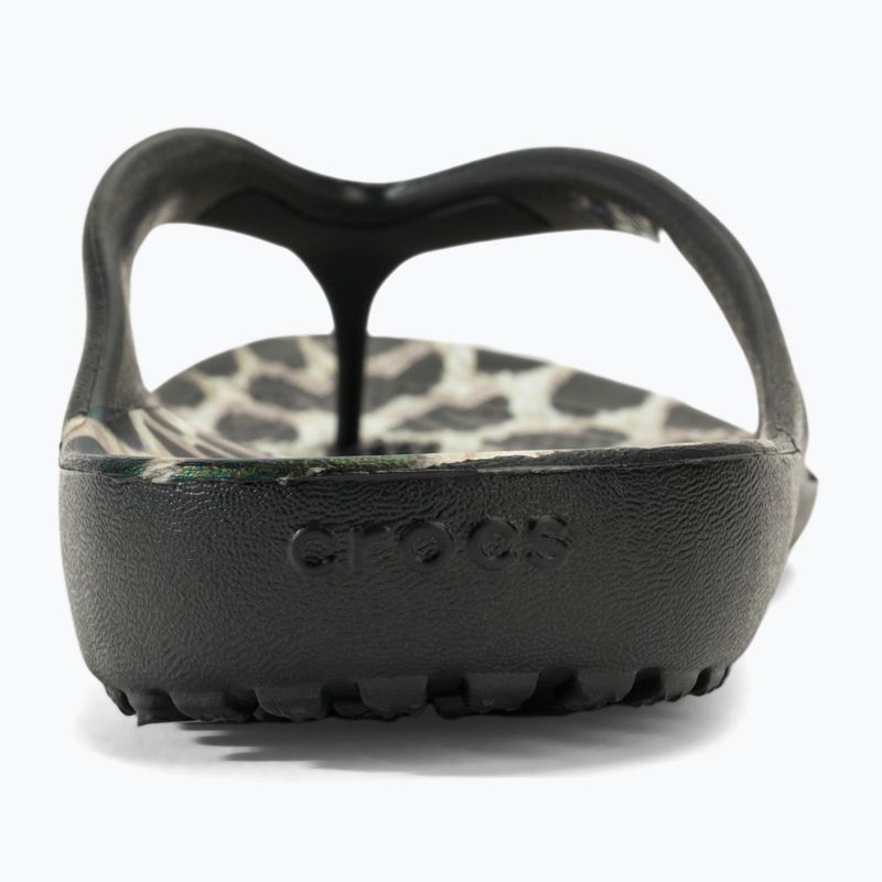 Дамски джапанки Crocs Kadee II Graphic black/multi animal 6