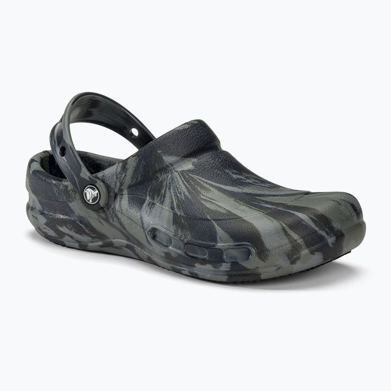 Джапанки Crocs Bistro Work Graphic Clog deep navy/multi
