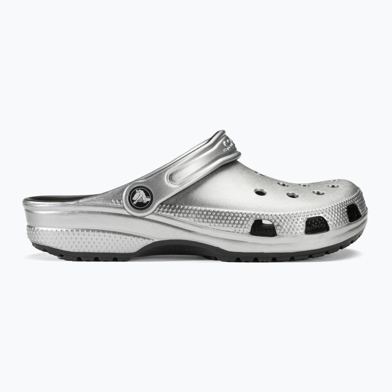 Чехли Crocs Classic silver/metallic 3
