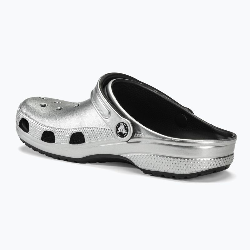Чехли Crocs Classic silver/metallic 4