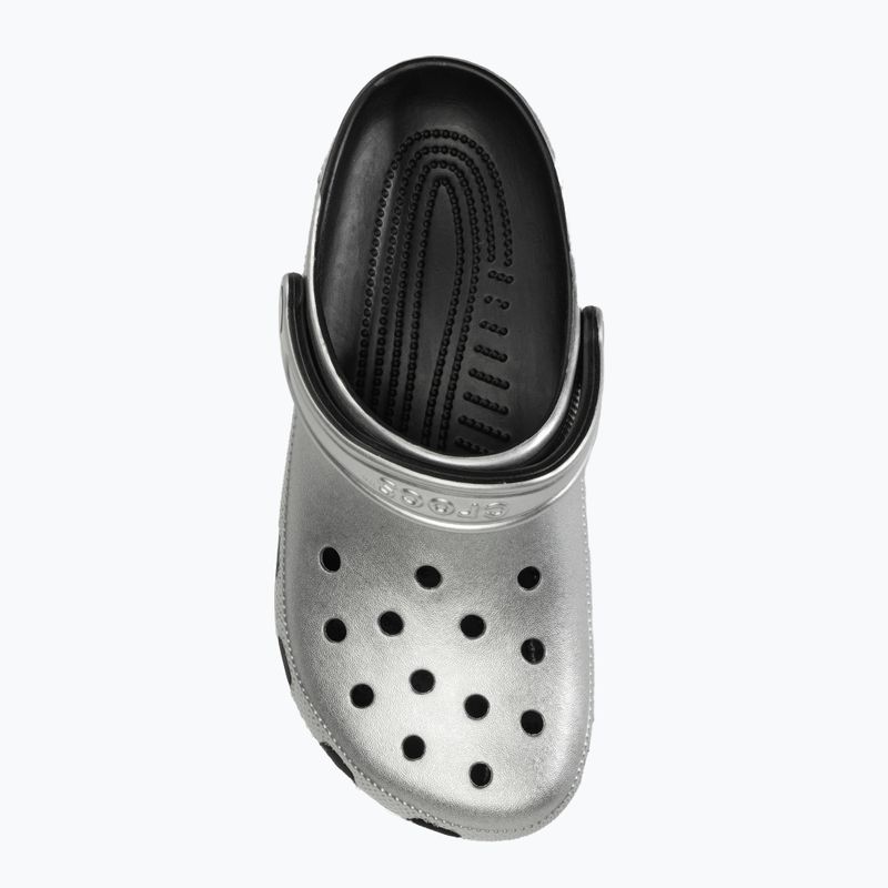 Чехли Crocs Classic silver/metallic 6