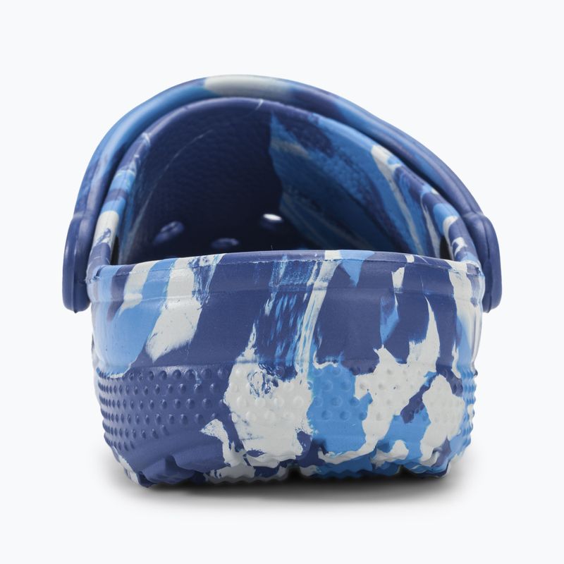 Чехли Crocs Classic Marbled Clog blue bolt/multi 7