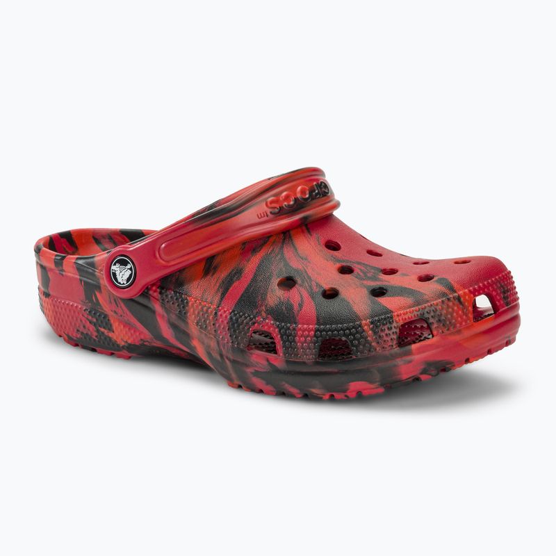 Crocs Classic Marbled Clog пипер/черно джапанки