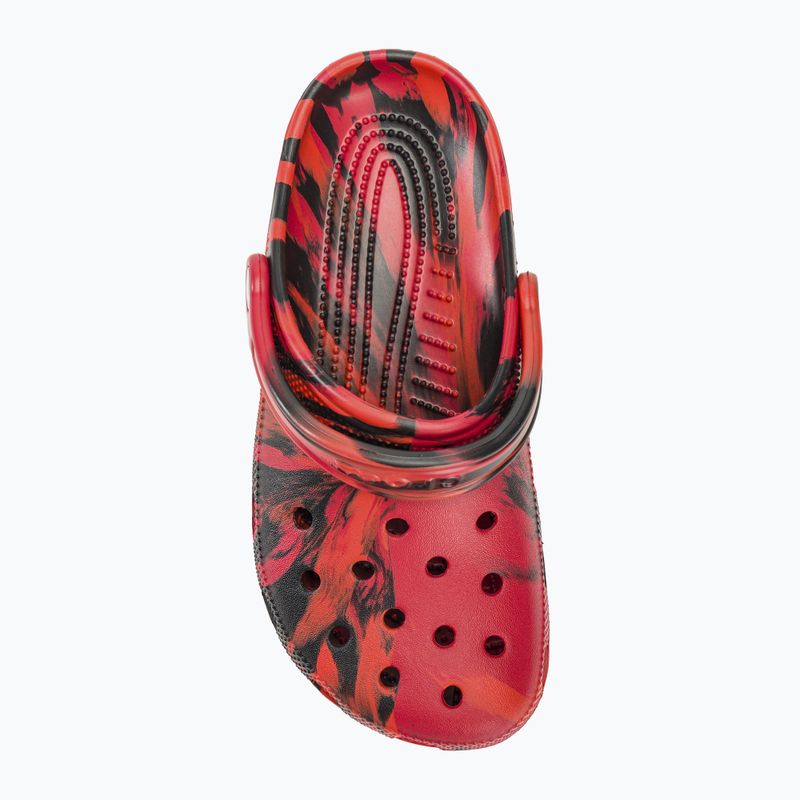 Crocs Classic Marbled Clog пипер/черно джапанки 6