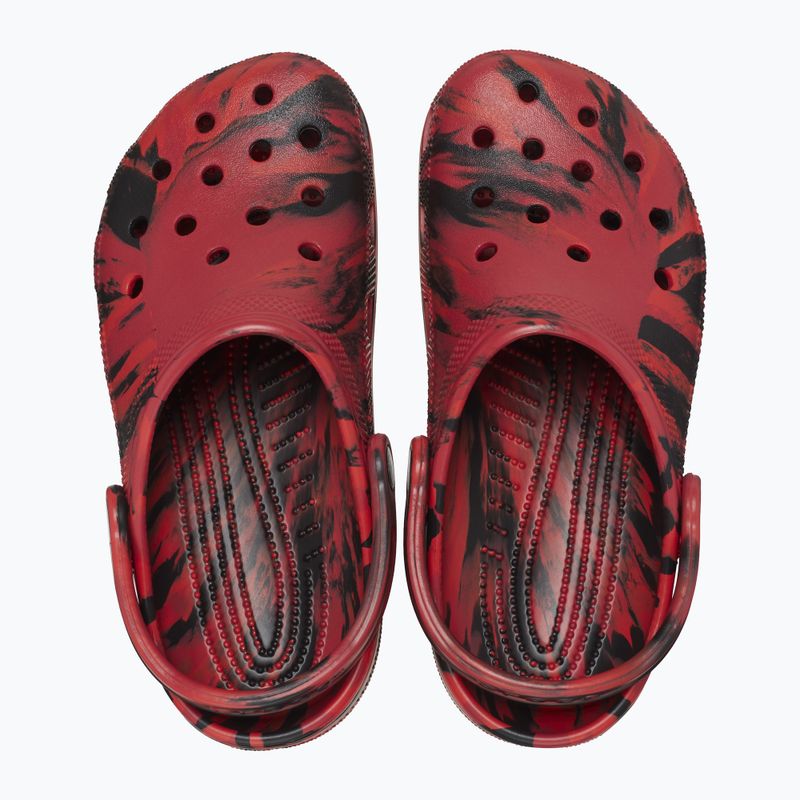 Crocs Classic Marbled Clog пипер/черно джапанки 12