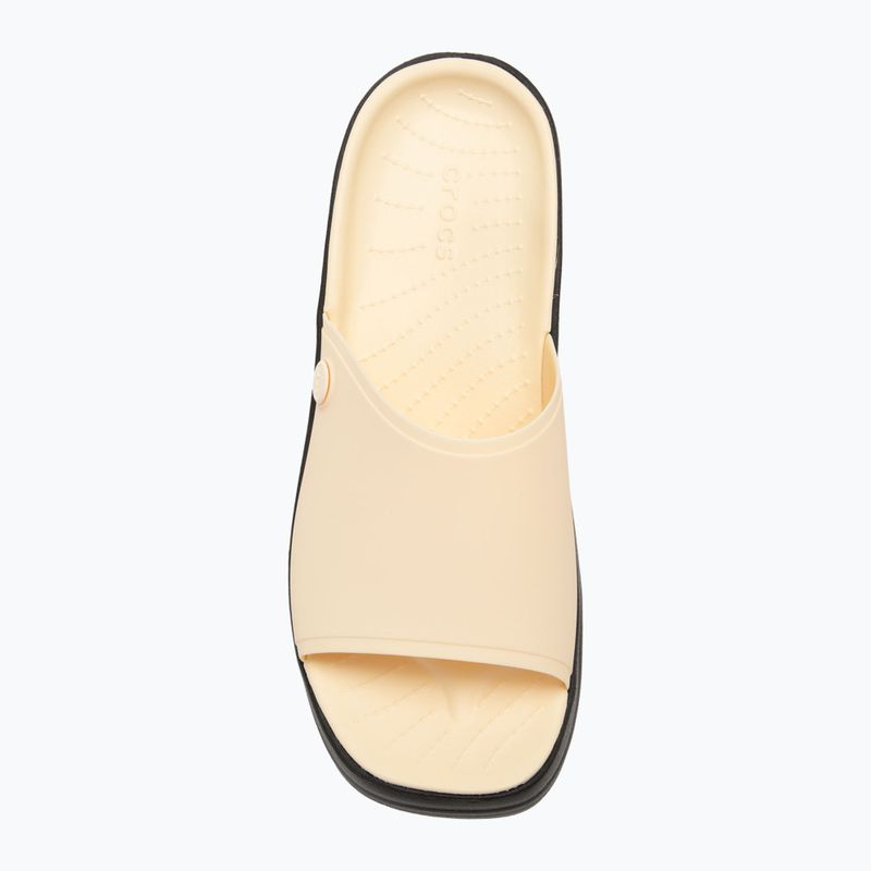 Дамски джапанки Crocs Skyline Slide vanilla/black 5