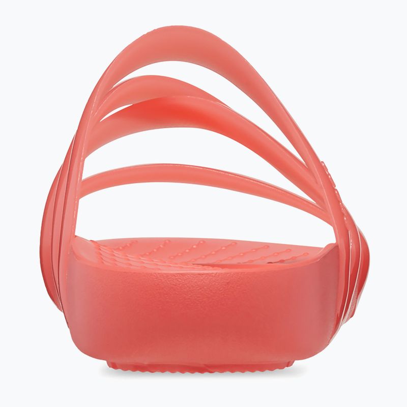 Дамски джапанки Crocs Splash Glossy Strappy neon watermelon 10