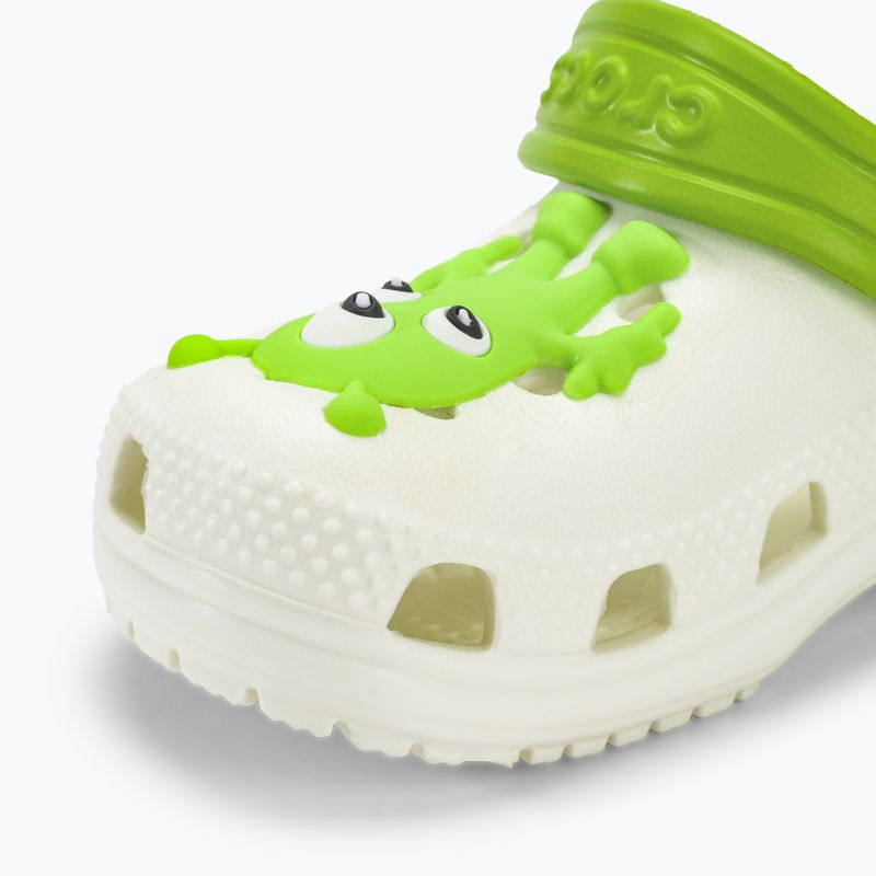 Детски чехли Crocs Classic Glow Alien multicolor 8