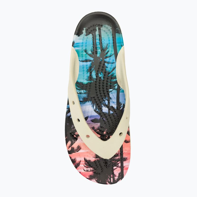 Дамски джапанки Crocs Classic Platform Retro Resort bone/multi 5