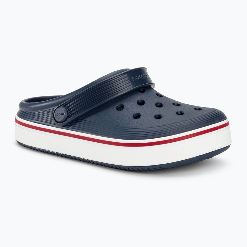 Детски джапанки Crocs Crocband Clean Of Court Clog 208477 navy/pepper