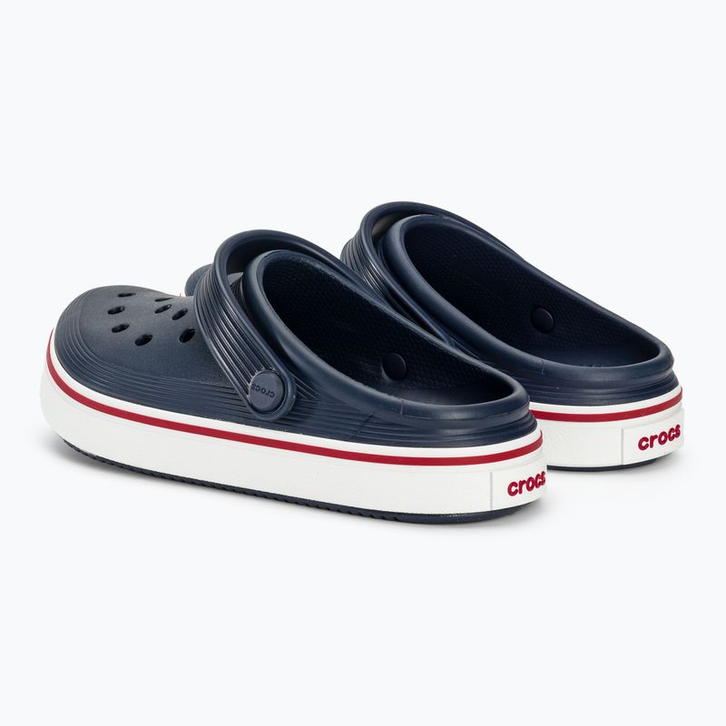 Детски джапанки Crocs Crocband Clean Of Court Clog 208477 navy/pepper 4