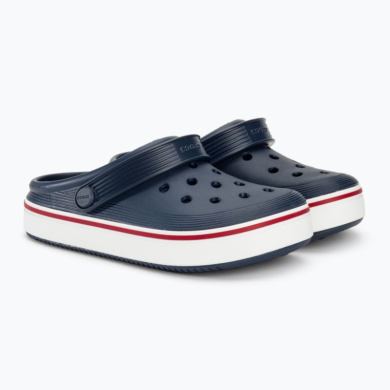 Детски джапанки Crocs Crocband Clean Of Court Clog 208477 navy/pepper 5