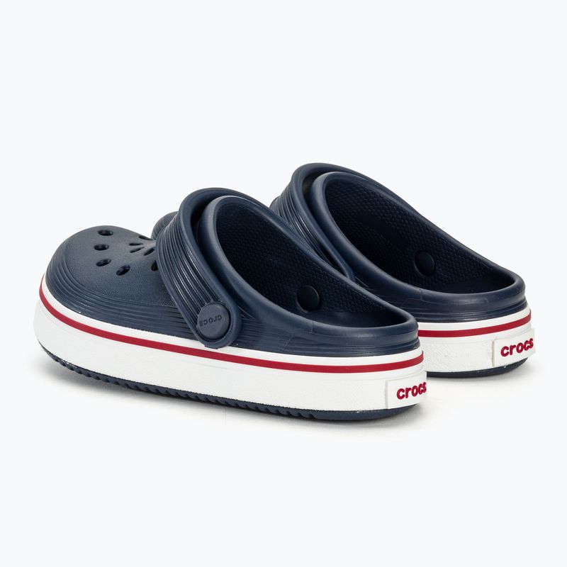 Детски джапанки Crocs Crocband Clean Of Court Clog navy/pepper 4