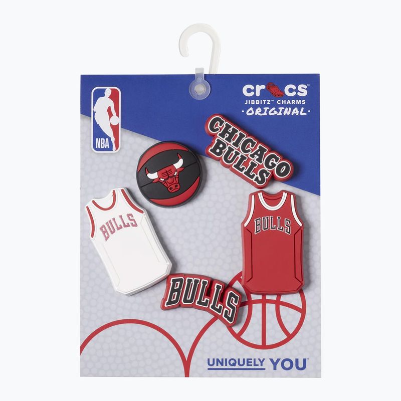 Crocs Jibbitz™ NBA Chicago Bulls щифт 5 бр. 4