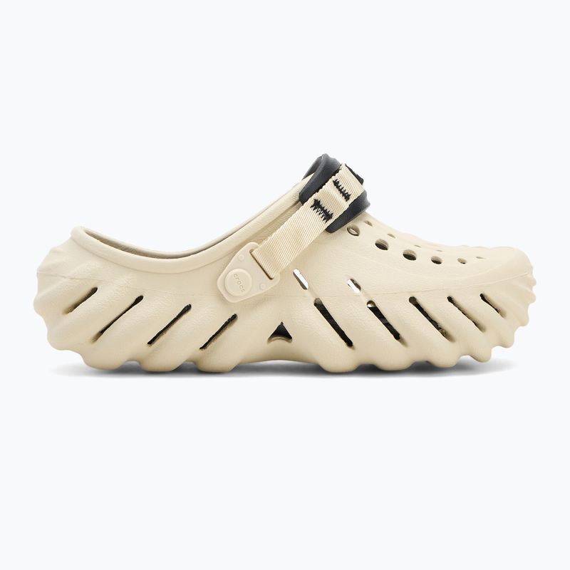 Джапанки Crocs Echo Clog bone/black 3