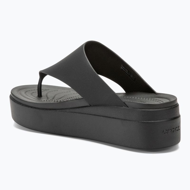 Дамски джапанки Crocs Brooklyn black 3