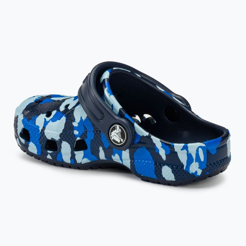 Детски чехли Crocs Baya Graphic Clog navy 4