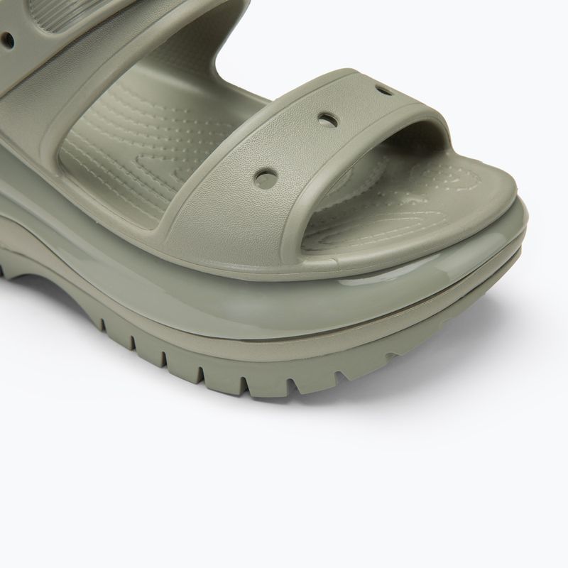 Дамски сандали Crocs Mega Crush elephant grey 8