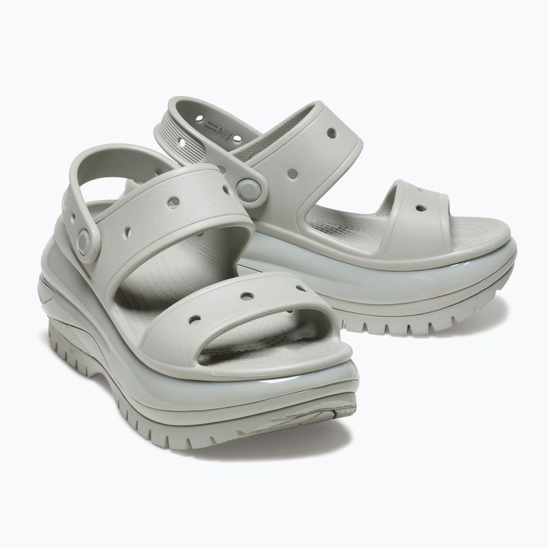 Дамски сандали Crocs Mega Crush elephant grey 14
