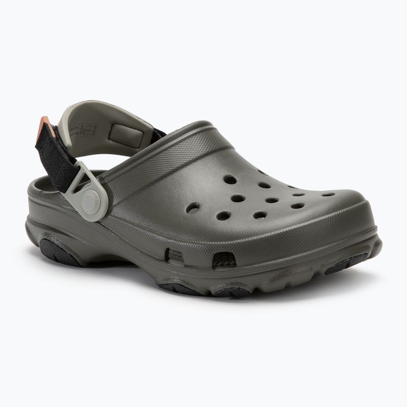 Джапанки Crocs All Terrain dusty olive/multicolour 2